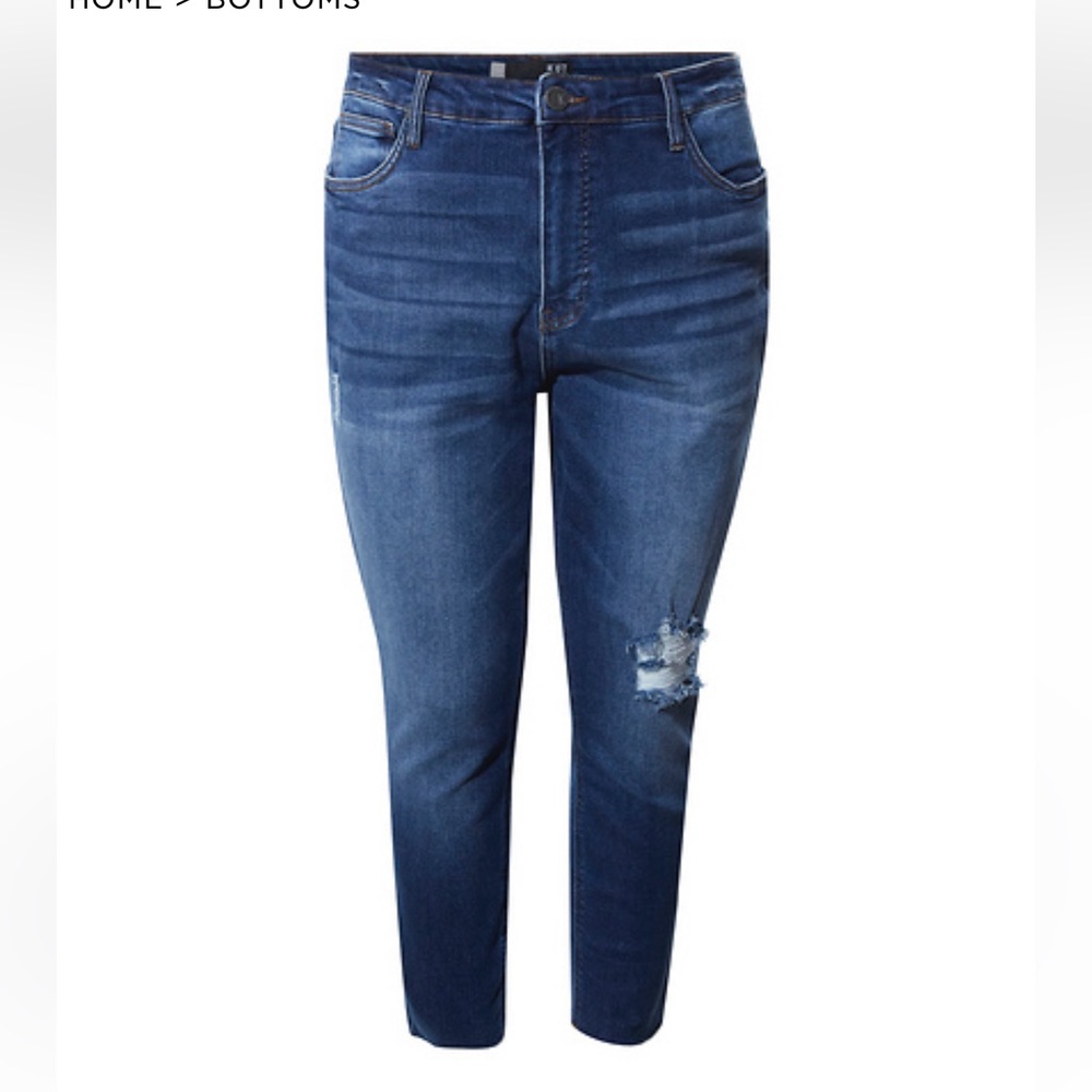 KUT FROM THE KLOTH RACHAEL HIGH RISE FAB MOM JEAN- 14